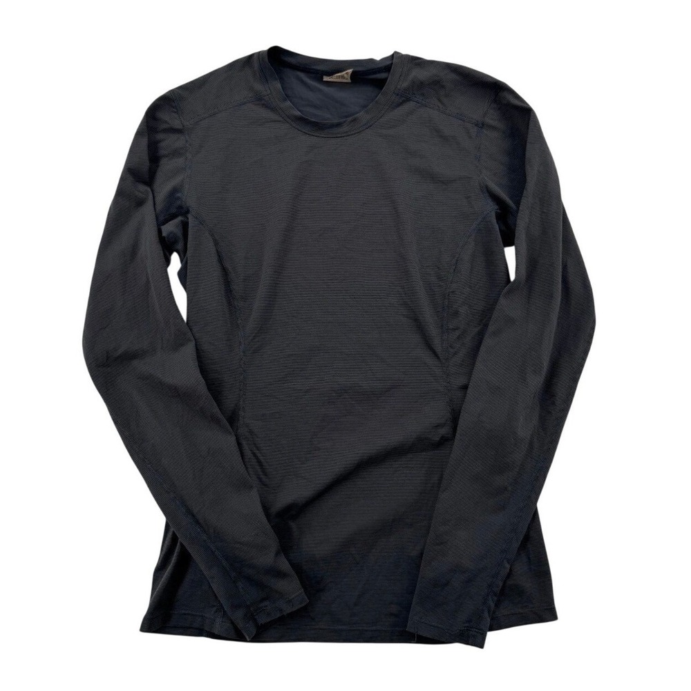 Arc'teryx Base Layer Top Womens S Gray Excellent Long Sleeve Ribbed Technical